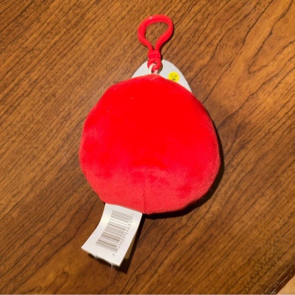 Squishmallow Kelly Toys 3.5 Inch Holiday Santa St Nick Plush Clip On NWT 2019 - Picture 2 of 5